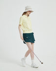 Short-Sleeves Polo Shirt (Yellow)