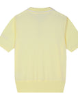 Short-Sleeves Polo Shirt (Yellow)