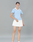 Colloar Short Sleeve (Skyblue)