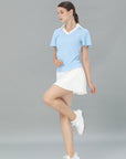 Colloar Short Sleeve (Skyblue)