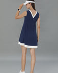 V-Neck Sleeveless Dress