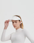 Women's Visor Cap (White)