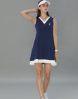 V-Neck Sleeveless Dress