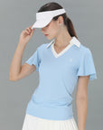 Colloar Short Sleeve (Skyblue)