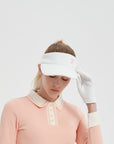 Women's Visor Cap (White)