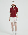 Short-Sleeves Polo Shirt (Red)