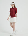 Short-Sleeves Polo Shirt (Red)