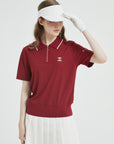 Short-Sleeves Polo Shirt (Red)