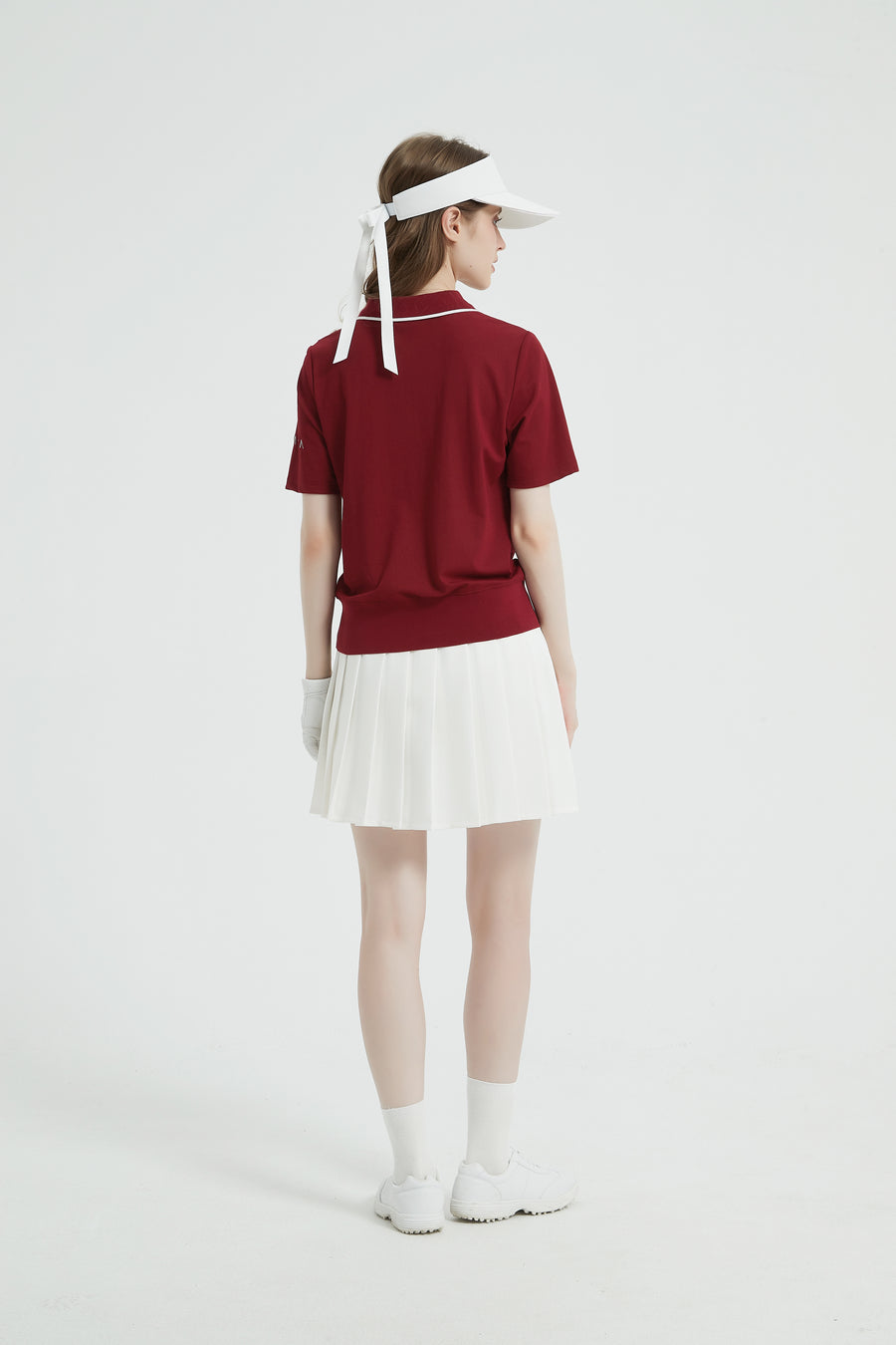 Short-Sleeves Polo Shirt (Red)