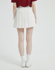 Colorway Embroidered Pleats  Skirt