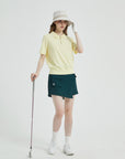 Short-Sleeves Polo Shirt (Yellow)