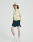 Short-Sleeves Polo Shirt (Yellow)