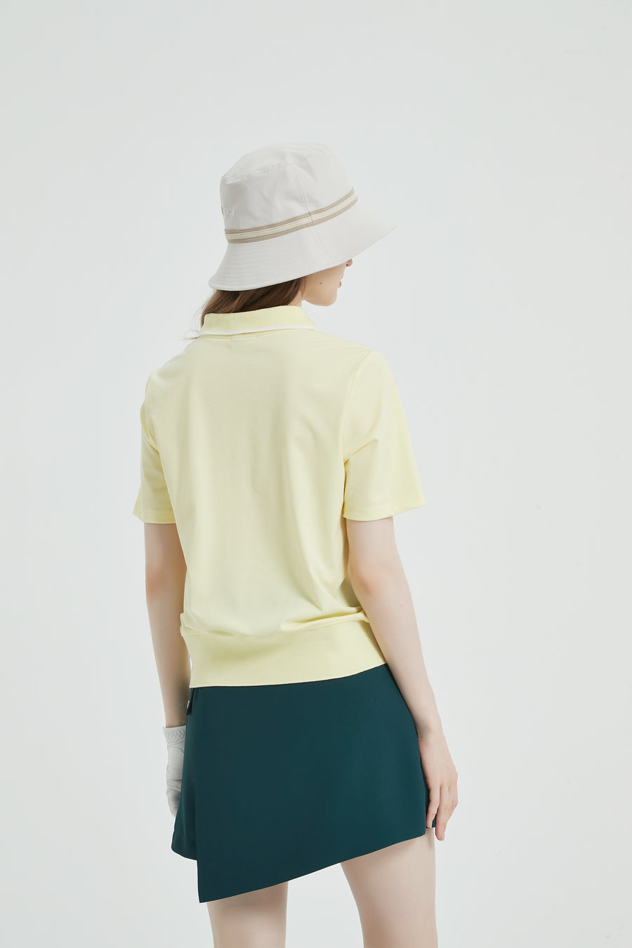 Short-Sleeves Polo Shirt (Yellow)