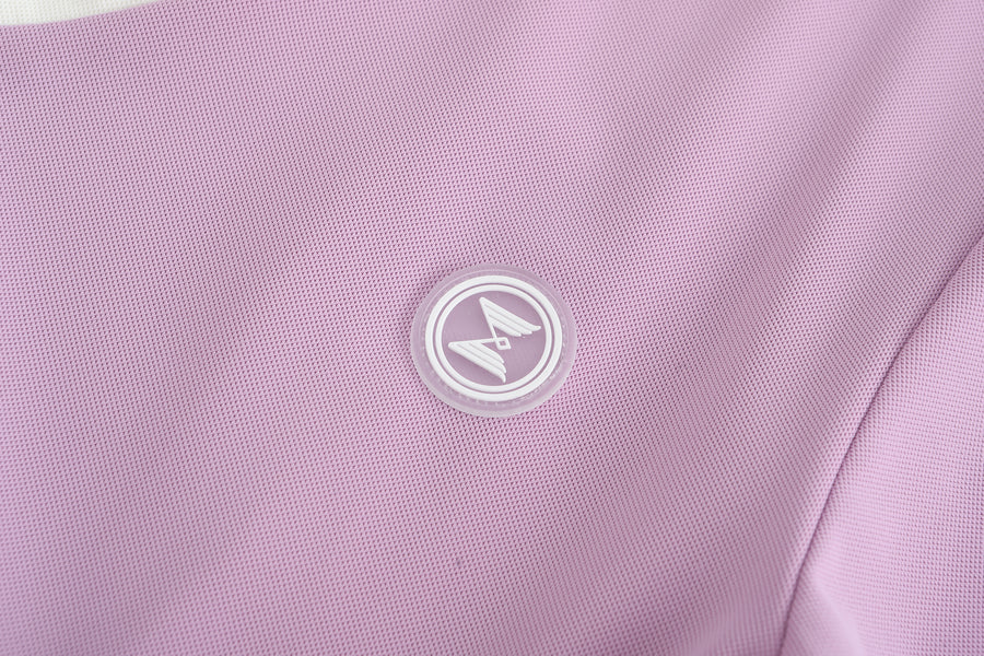 Colloar Short Sleeve (Light Purple)