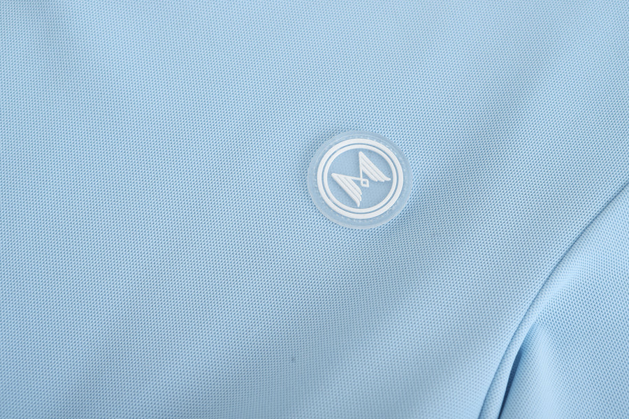 Colloar Short Sleeve (Skyblue)