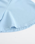 Colloar Short Sleeve (Skyblue)