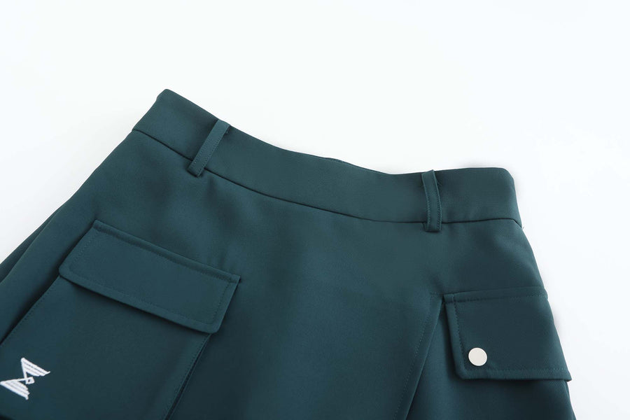 Pocket Point Wrap Skirt