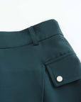 Pocket Point Wrap Skirt