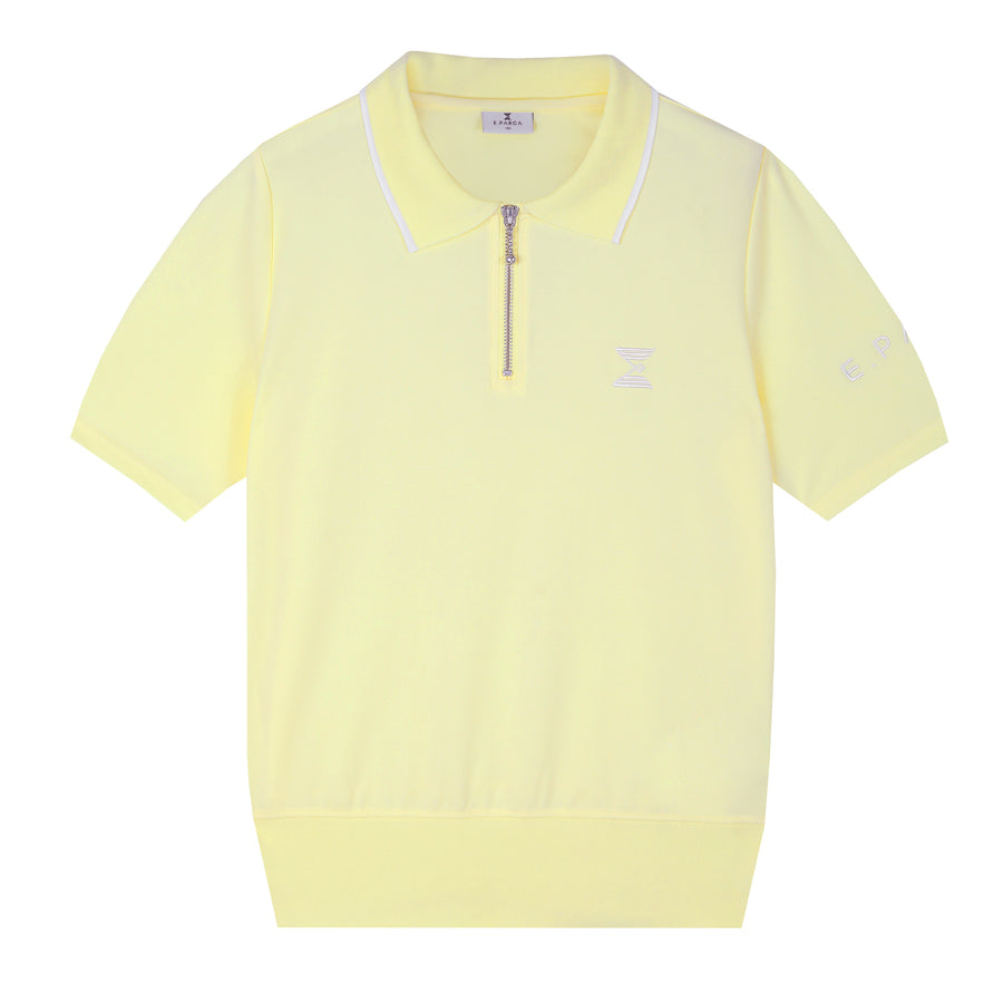 Short-Sleeves Polo Shirt (Yellow)