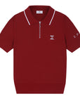 Short-Sleeves Polo Shirt (Red)