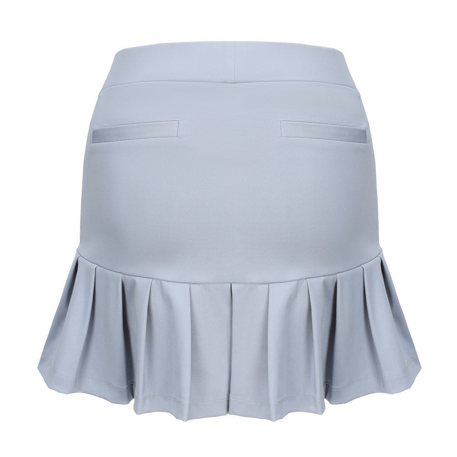 Half Pleats Short SKirt