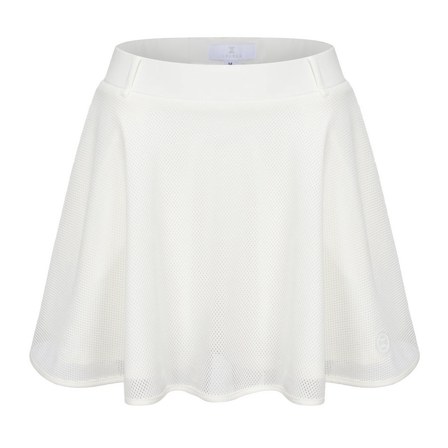 Two Layers Mesh Flair Skirt