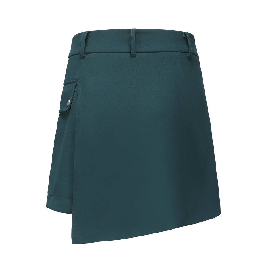 Pocket Point Wrap Skirt