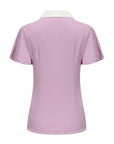 Colloar Short Sleeve (Light Purple)