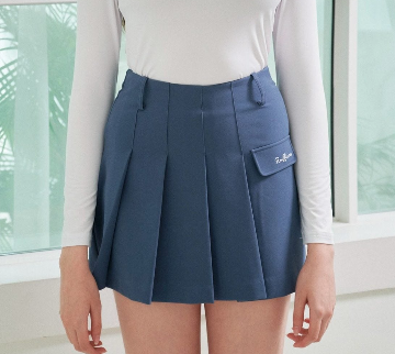 Pocket Pleats Skirt