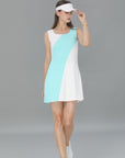 Squre Neck Sleeveless Dress