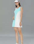 Squre Neck Sleeveless Dress