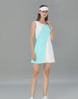 Squre Neck Sleeveless Dress