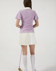 Colloar Short Sleeve (Light Purple)