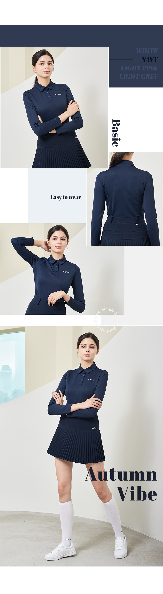 Basic Fall Top (Long Sleeves Basic Shirt)